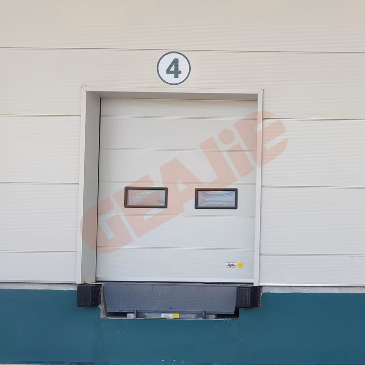 OEM Dust-Free Workshop Sectional Industrial Automatic Dock Door