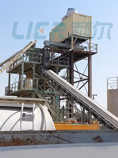 Air Cooling Unit Mobile Ice Storages with Fully Automatic Rake and Conveyor System