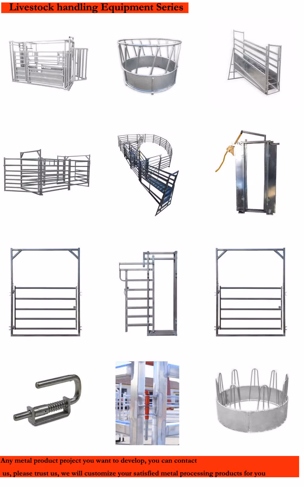 Galvanized Livestock Farm Fence Cattle Fence/Cattle Loading Ramp