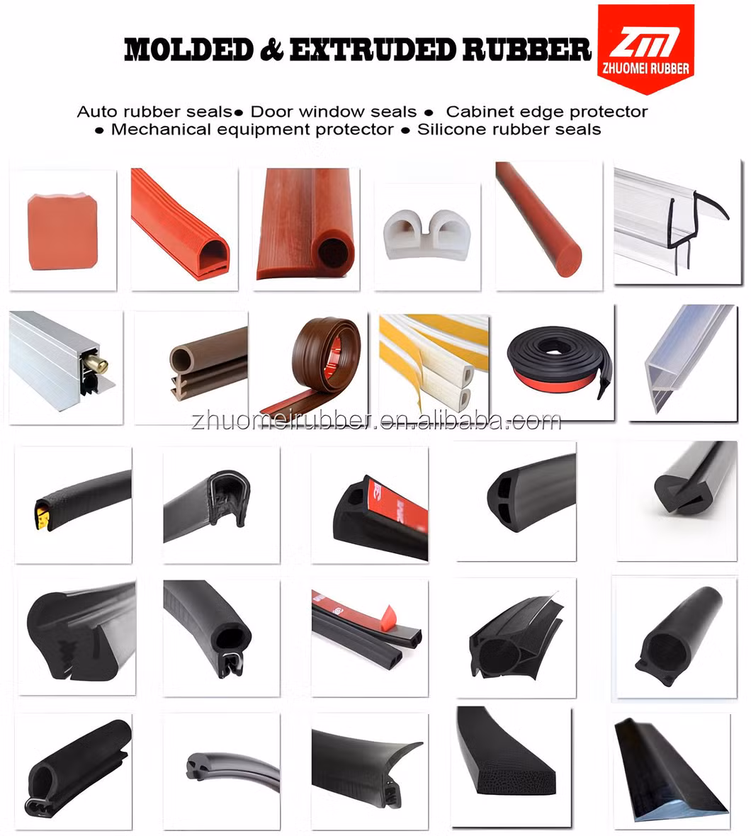 Soundproofing Collision Self Adhesive Weatherstrip Door and Window EPDM Foam Rubber Seal
