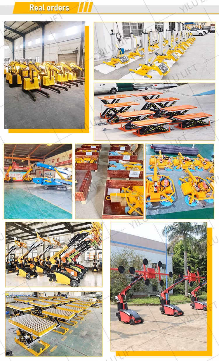 Factory Sale Cheap Price Manual Type Aluminum Alloy Lifting Platform
