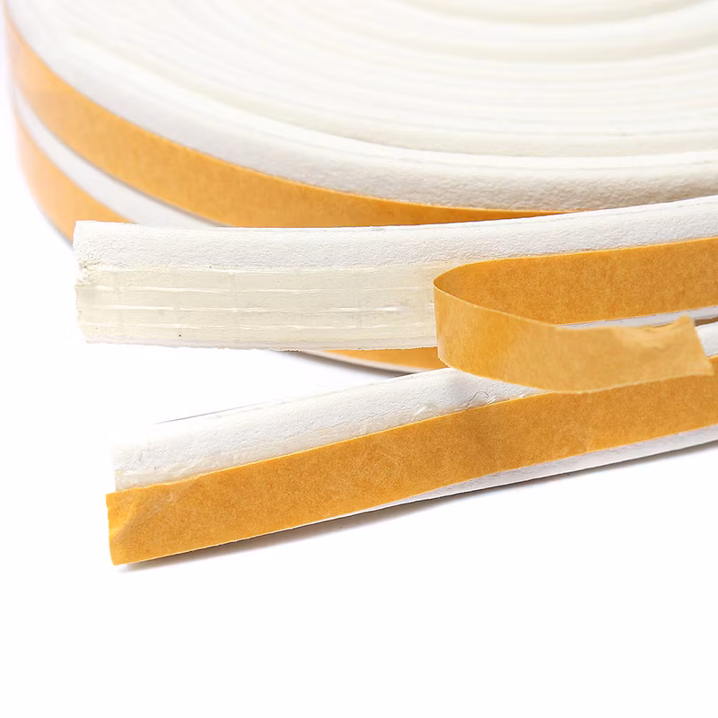 Soundproofing Collision Self Adhesive Weatherstrip Door and Window EPDM Foam Rubber Seal