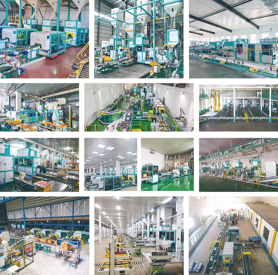 Rice Packing Machine Fully Automatic Bag Filling Packaging Line Solutions Factory Cheap Prcie