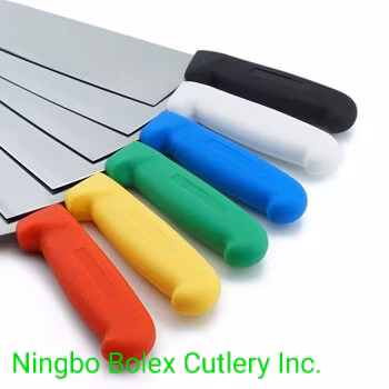 Professional Chef&prime;s Cook Knives Lines 8" 10" 12" + Paring Knife Serrated Cake Bread + Ham Slicer Knife etc. Colour Coded HACCP NSF Handles for Hospitality Hotel