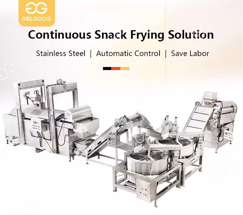 Automatic Fried Onion Circle Making Machine Electric Onion Ring Fryer Onion Frying Machine Commercial