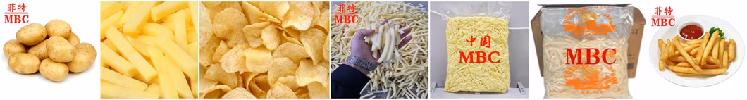 Industrial automatic French Fries production line Frozen French Fries equipments