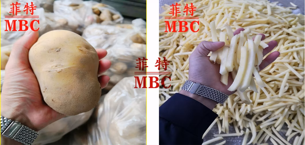 Industrial automatic French Fries production line Frozen French Fries equipments