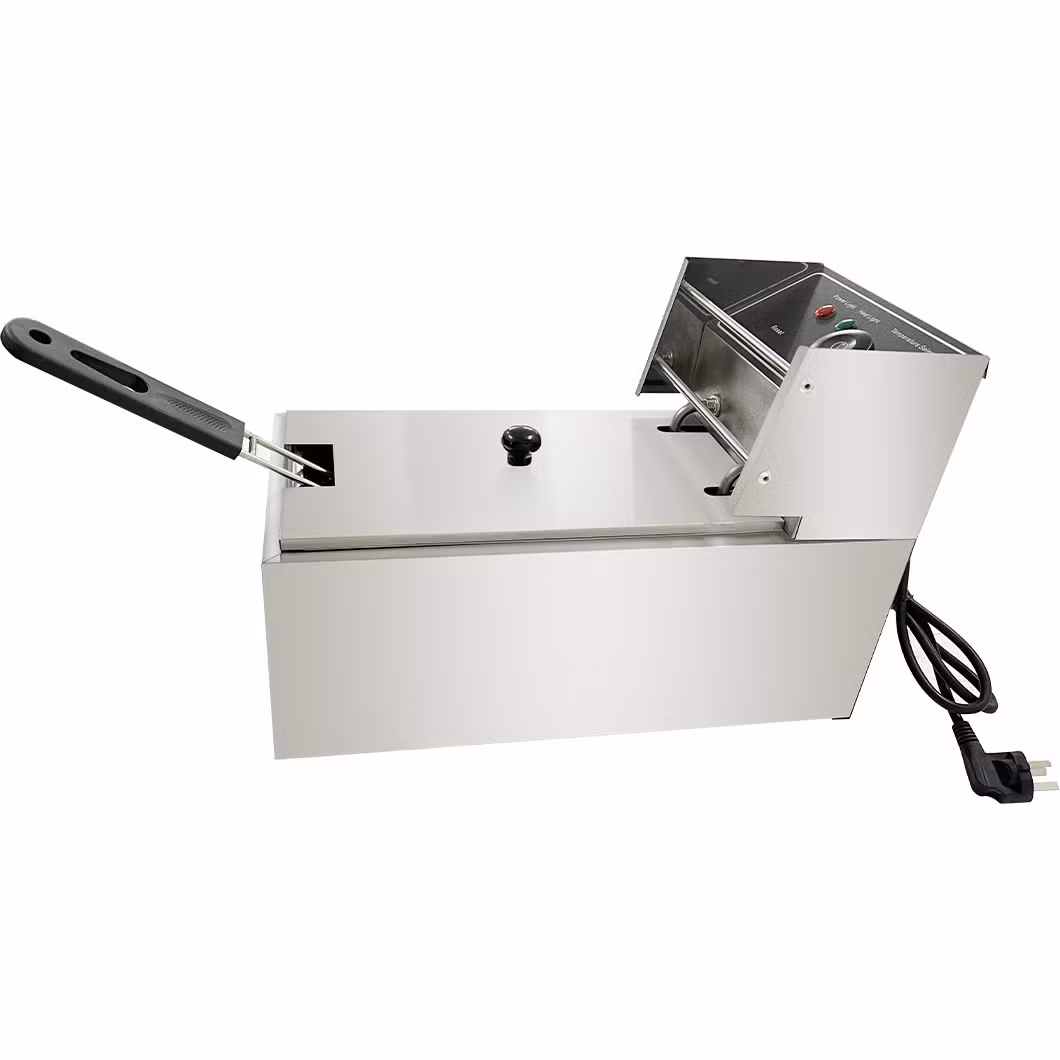 Lida 80 Electric 1-Tank Fryer 1 Basket Chicken Legs Fryer Chips Fryer