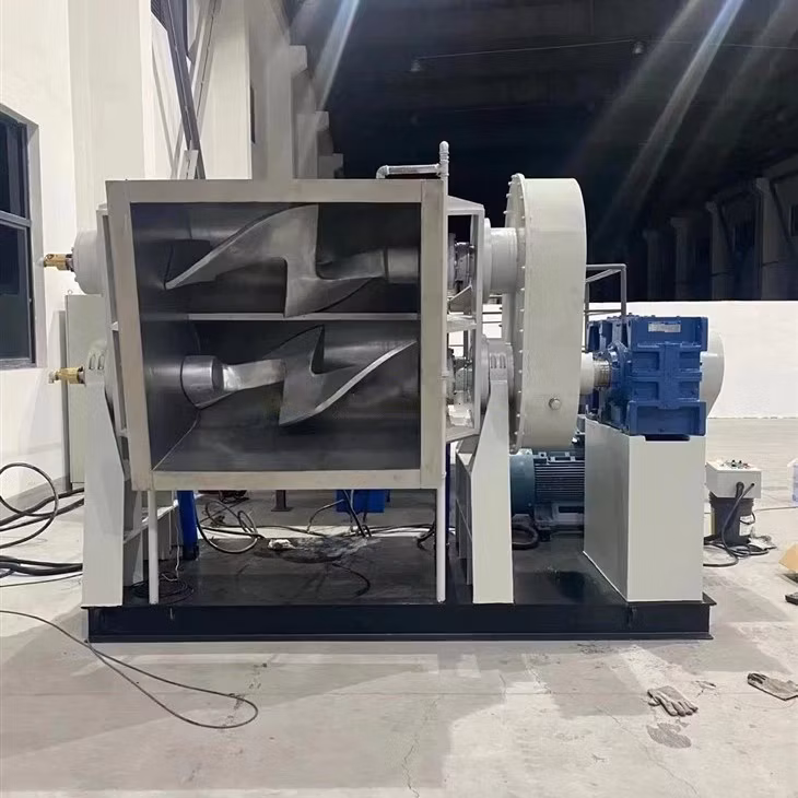 Sigma Dough Mixer High Temperature Vulcanized Silicone Sealant Turnkey Projects Double Arm Kneader