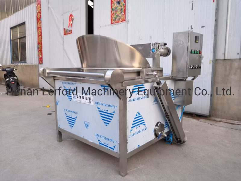 Automatic Continuous Belt Frying Machine Commercial Fryer Industrial Electric French Fryer