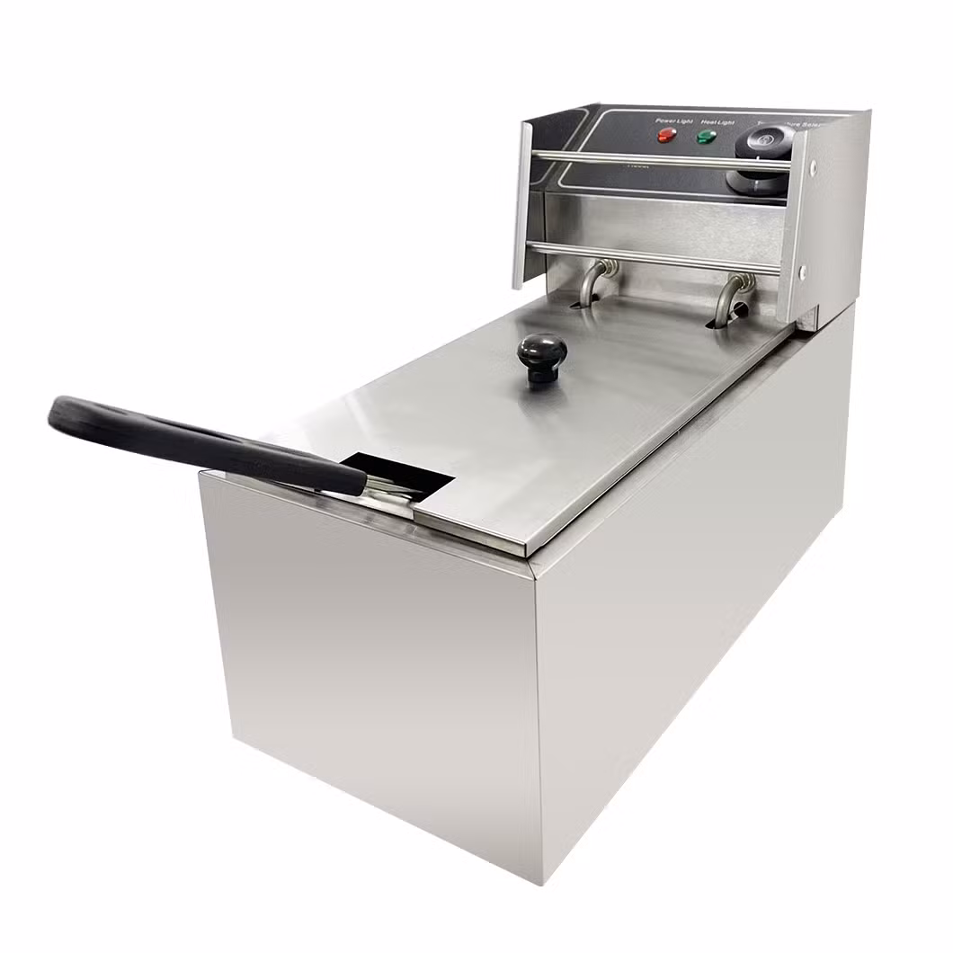 Lida 80 Electric 1-Tank Fryer 1 Basket Chicken Legs Fryer Chips Fryer