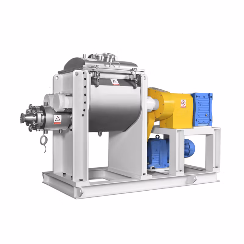 Sigma Dough Mixer High Temperature Vulcanized Silicone Sealant Turnkey Projects Double Arm Kneader