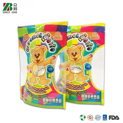 OEM Custom Printed Packaging Resealable Zipper Bags China Factory Doypack Zip Lock