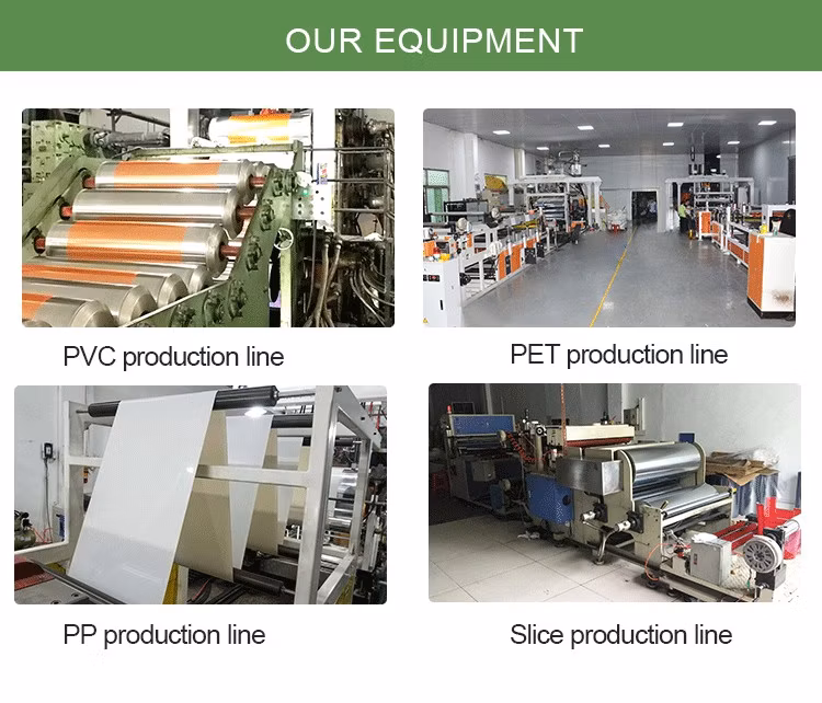 OEM UV Products Clear Plastic PVC Rolls for Blister Packaging