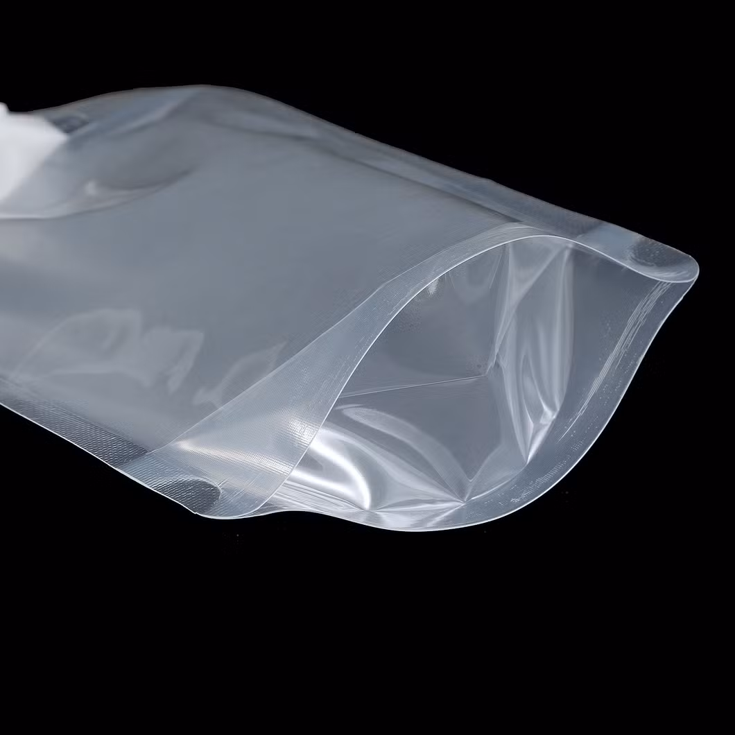 Custom Printing Food Packaging Clear Stand up Spout Pouch for Packaging Juice/Coffee/Milk Tea/Soy Milk Plastic Packaging Bag