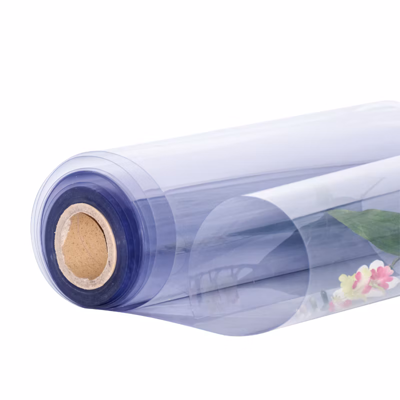 OEM UV Products Clear Plastic PVC Rolls for Blister Packaging