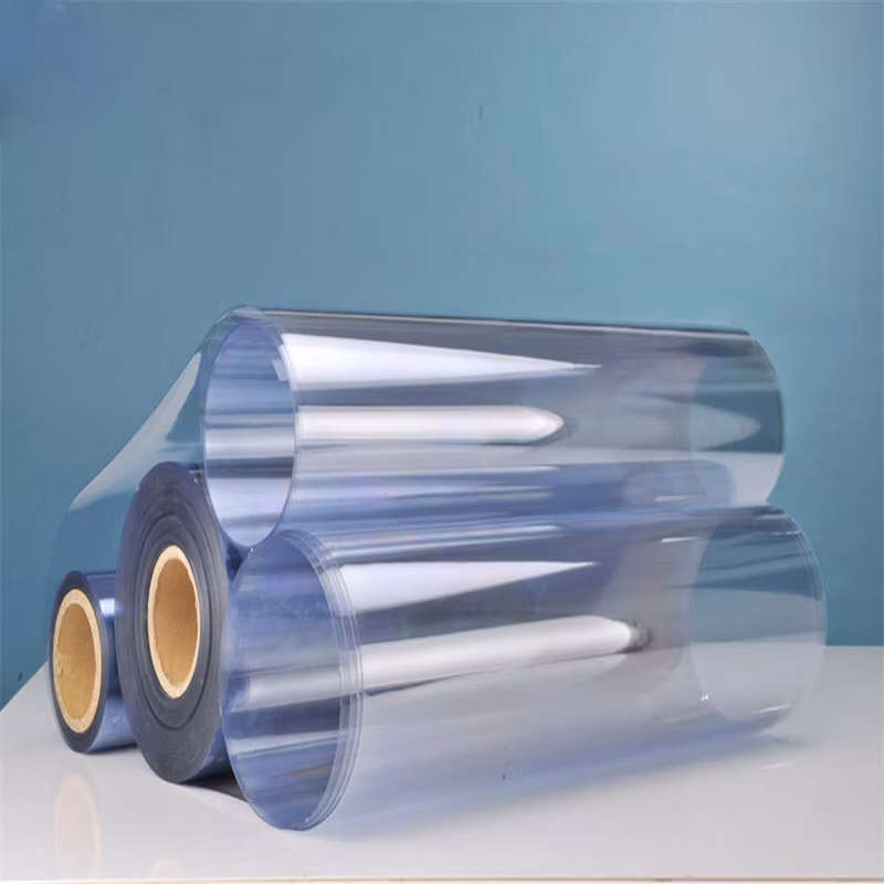 OEM UV Products Clear Plastic PVC Rolls for Blister Packaging