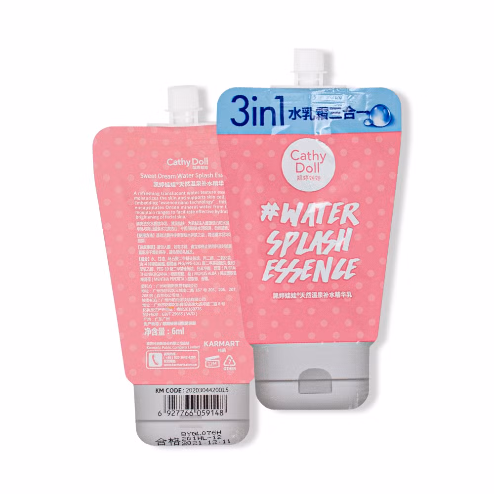 Factory Direct Custom Printing 200ml 500ml 1L 2L 3L Packaging Stand up Spout Pouch with Handle