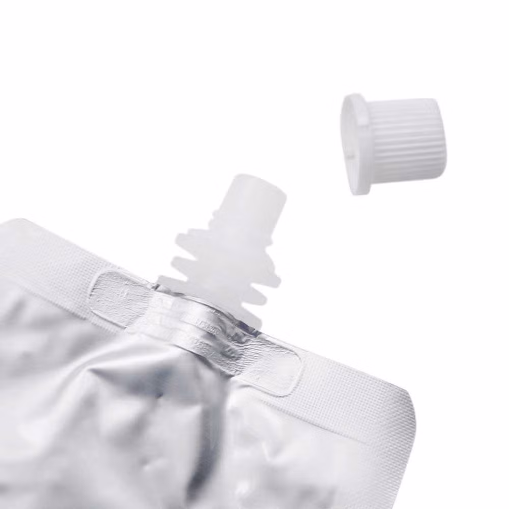 Chinese Factory Direct Aluminum Foil Plastic Beverage Beer Standing Packaging Bag with Resealable Spout Bag Hot Drink Cold Bag Food Jelly Packing