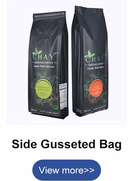 Custom Logo Printing Standing Zip Lock Kraft Blank Chips Snack Paper Bag