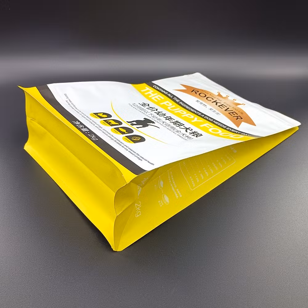 1kg 2kg 5kg 10kg Stand up Plastic Dog/Cat Pet Food Bag with Clear Window/ Stand up Animal Ziplock