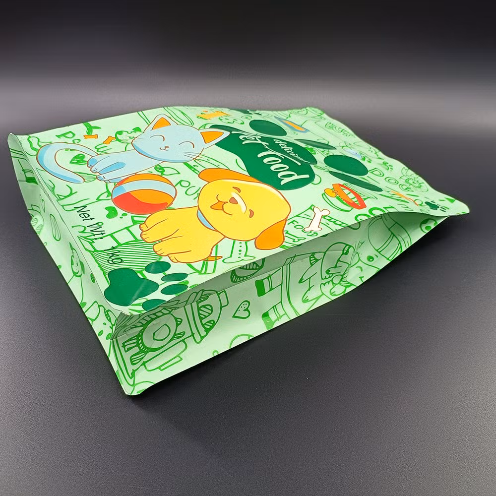 1kg 2kg 5kg 10kg Stand up Plastic Dog/Cat Pet Food Bag with Clear Window/ Stand up Animal Ziplock