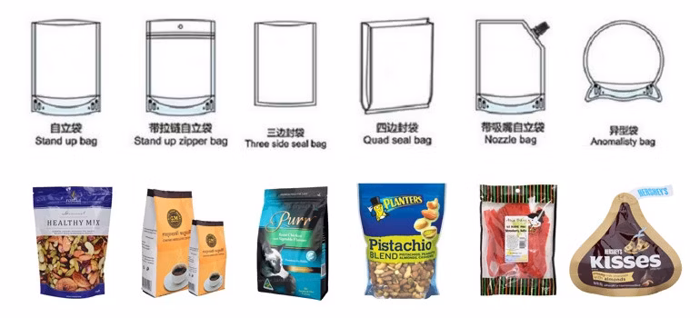 Customized Lin-Pack Filling Mango Snacks Salt Gummy Candy Tobacco Automatic Packaging Machine