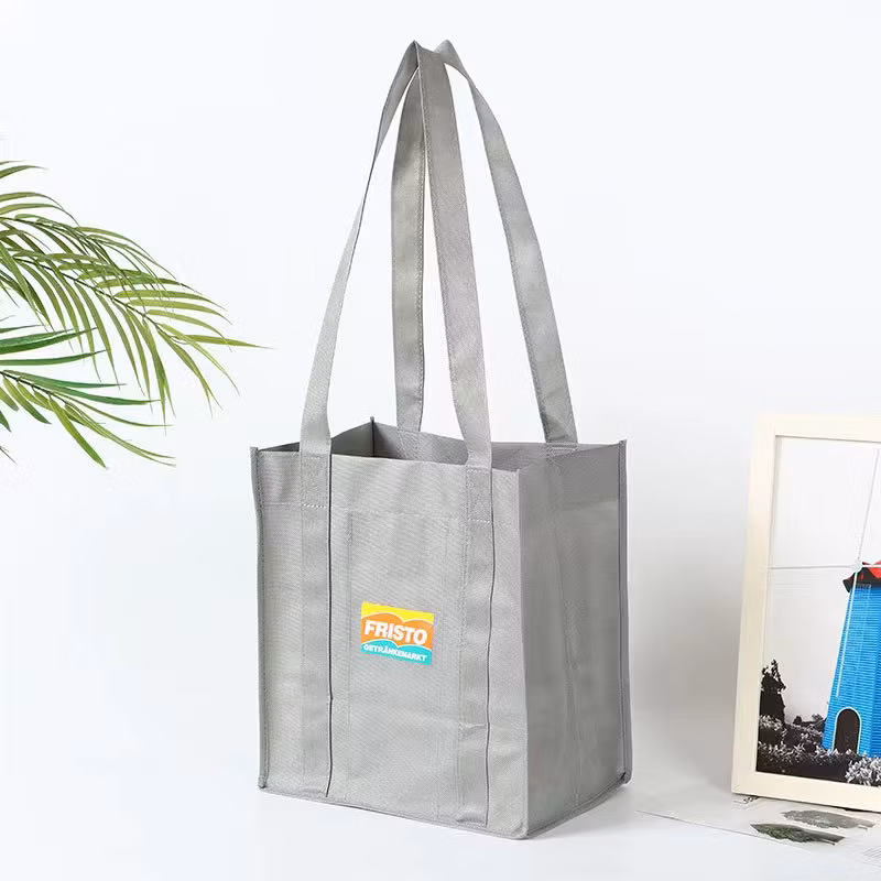 Wholesale Factory PP Non Woven Wine Tote Bag Eco-Friendly Storage Non Woven Box Carrier Bag/Gift Tote Bag