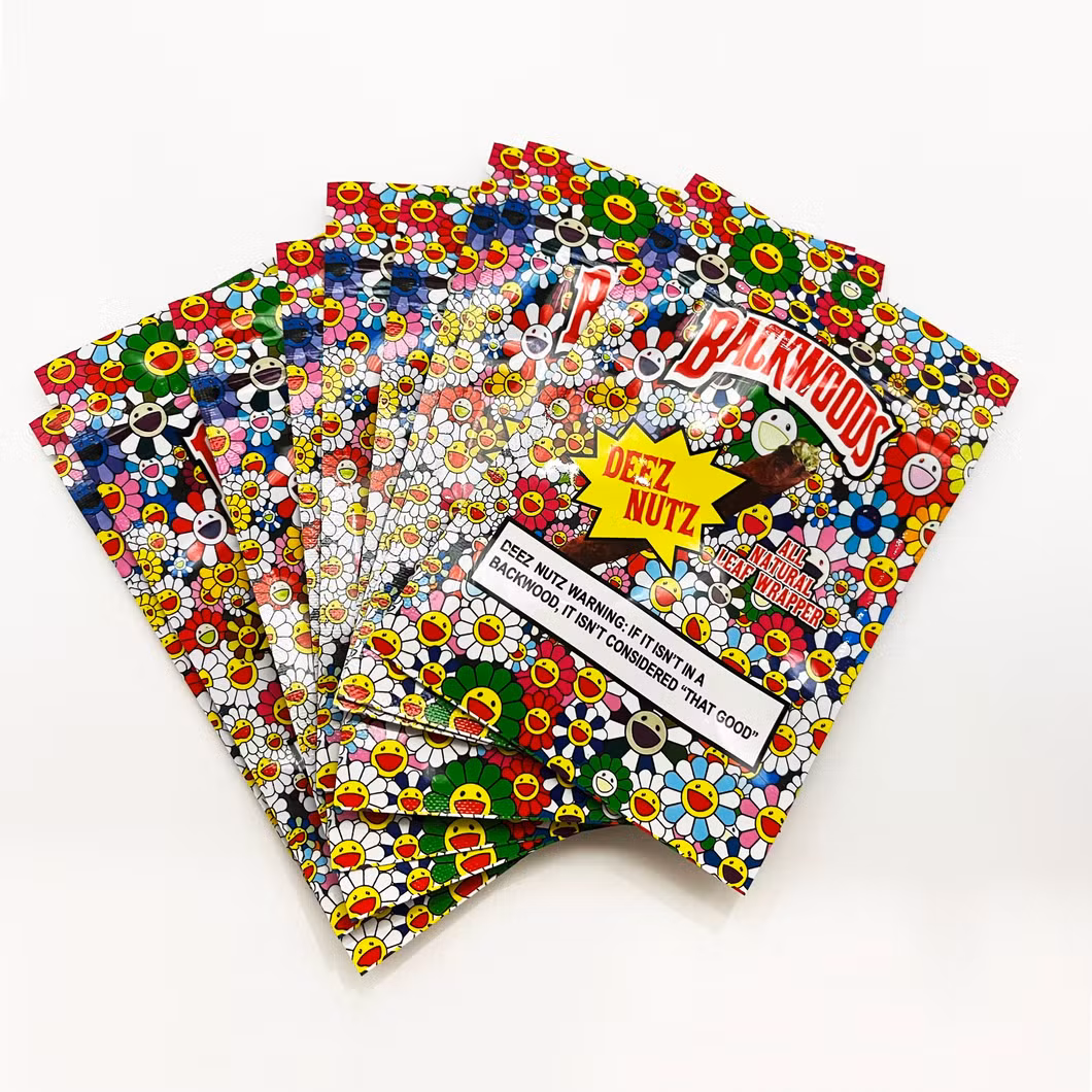 Custom Resealable Packaging Print Pouch Smell Proof Zip Lock Packaging Bag
