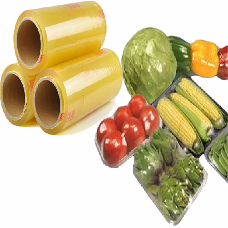 Fresh Warp PVC Cling Film Jumbo Roll