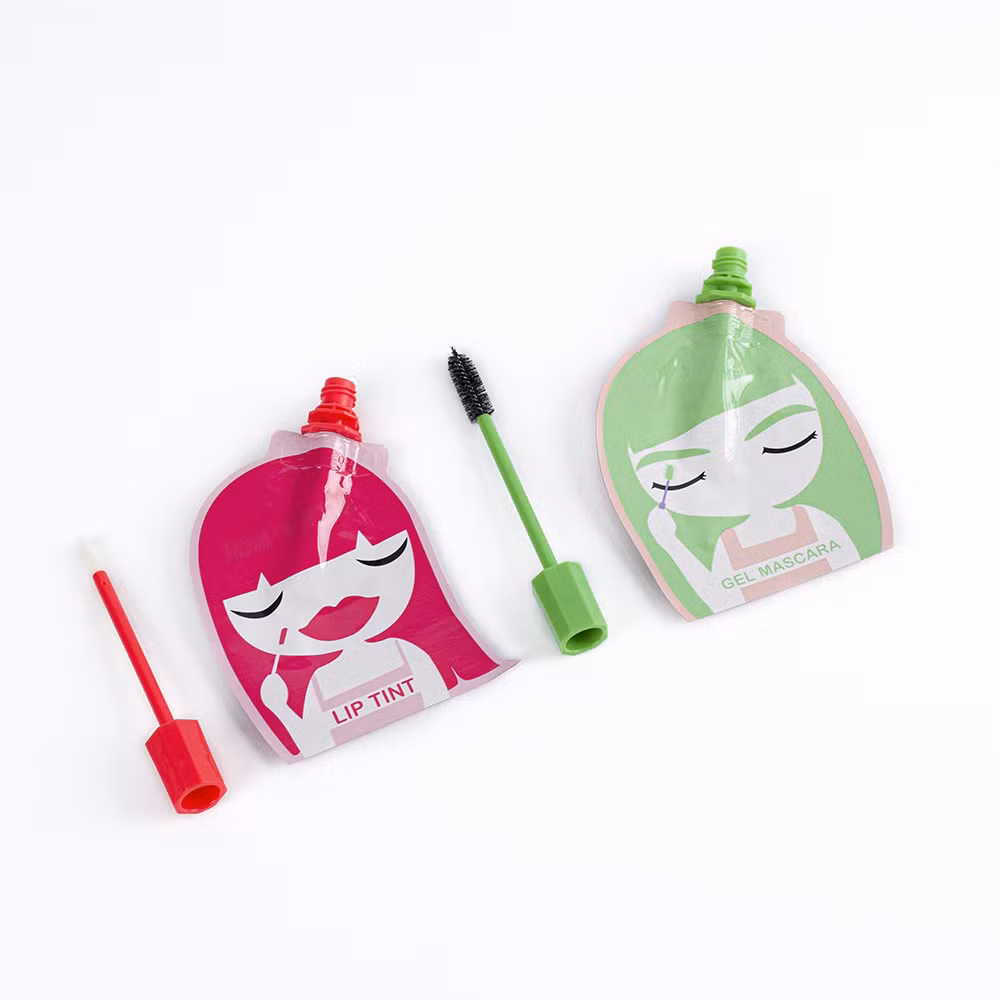 Factory Direct Custom Printing 200ml 500ml 1L 2L 3L Packaging Stand up Spout Pouch with Handle
