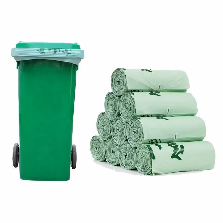Biodegradable and Compostabe Vest Shopping Bag on En 13432 Standard T-Shirt Bag with Certificates
