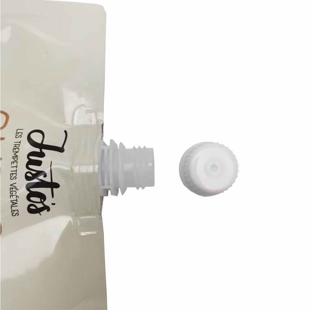 High Quality Standing Aluminum Foil Lotion Cream Liquid Custom Spout Pouch Bag