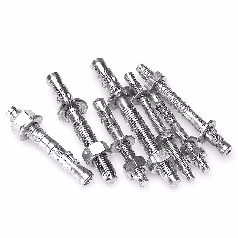 Galvanized Hex Expansion Screw Anchor Hexagon Sleeve Type Floor Expansion Bolt for Casing Stair Railing