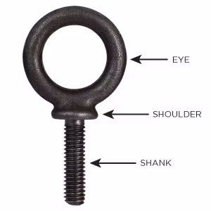 All Kinds of Fasteners Expansion Anchor Bolt HDG Eye Bolt