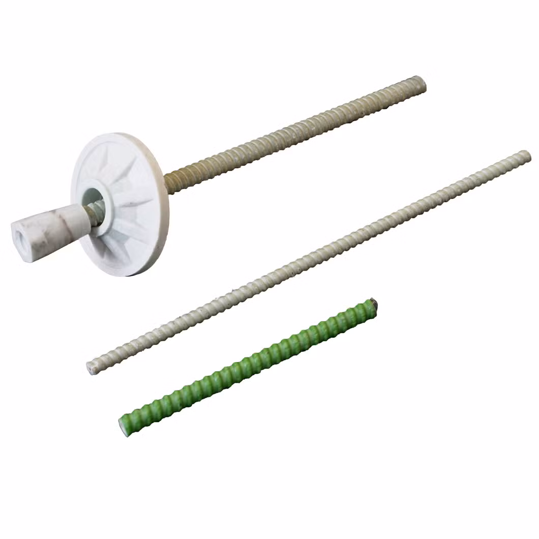 Pultrusion FRP Rod Fiberglass Reinforced Polymer Construction Rebar, Gfrp Fiberglass Rebar Anchor Bolts