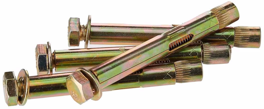 High-Strength Hex Bolt Sleeve Anchor Expansion Bolt for Secure Ground Anchoring