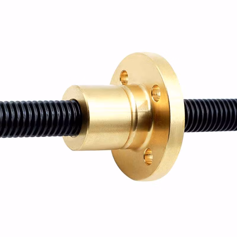 Factory Wholesale Low Price of Various Types of Trapezoid Ground Precision Rolled Linear Motion CNC Lead Ball Screw