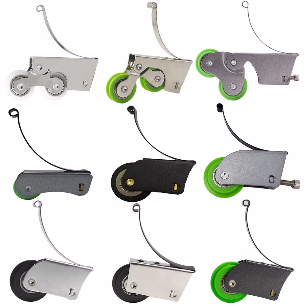OEM ODM Door &amp; Window Hardware Fittings Plastic Nylon Pulley Sliding Wardrobe Roller with Bearings