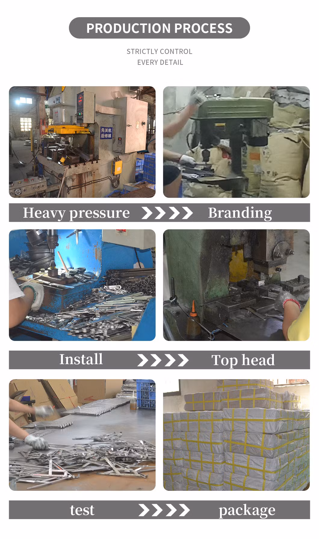 OEM Custom Wholesale Aluminum Window Hardware Accessories Sliding Door Handle