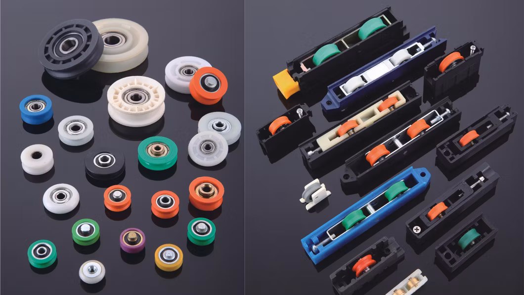 Window Hardware High Quality Factory Price Sliding Plastic Nylon Roller