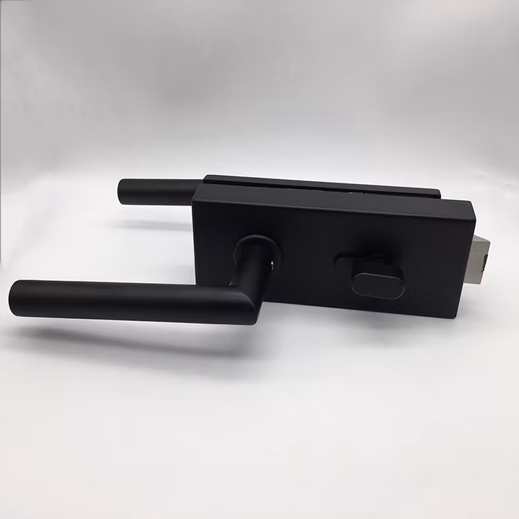 Commercial Gate Office Aluminum Stainless Steel Security Glass Door Lock
