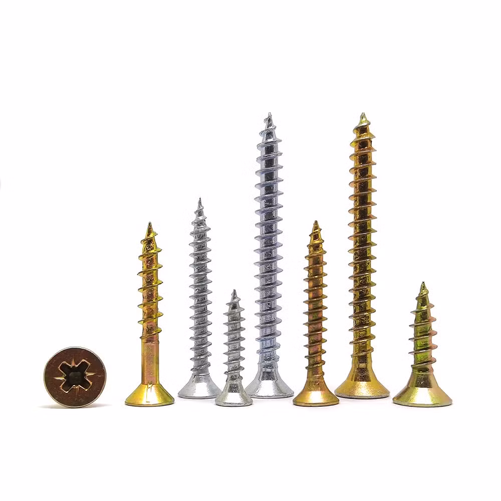 Wood Stainless Steel Roofing Type Self Drilling Countersunk Decking Screw/M5 Wood Chipboard Screws Countersunk Stainless