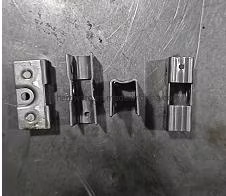 Hot Sale Accessories Window Double Steel Aluminum Roller Door and Window Pulley Wheel