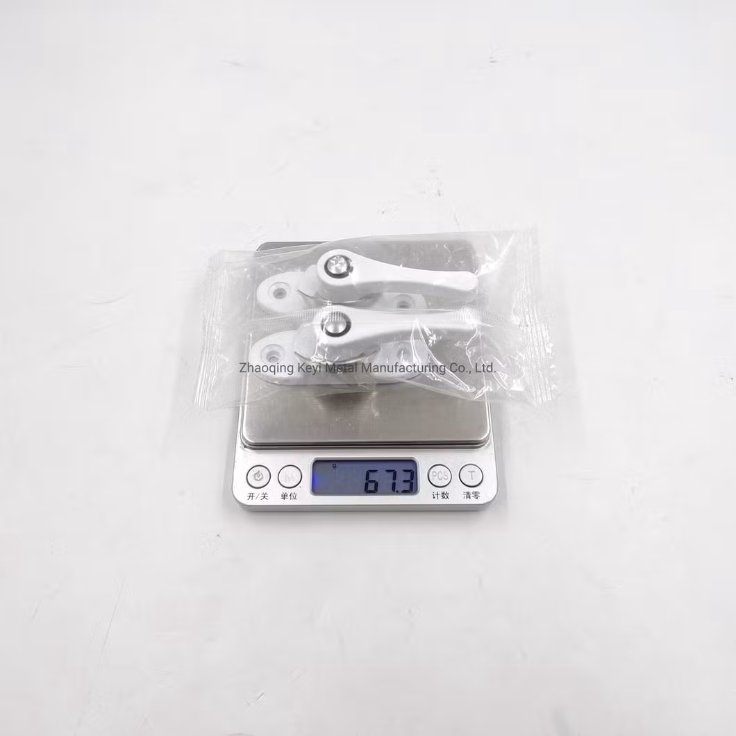 Aluminum Window Accessories Sliding Window Black White Anti-Theft Lock Half Moon Hook Crescent Lock