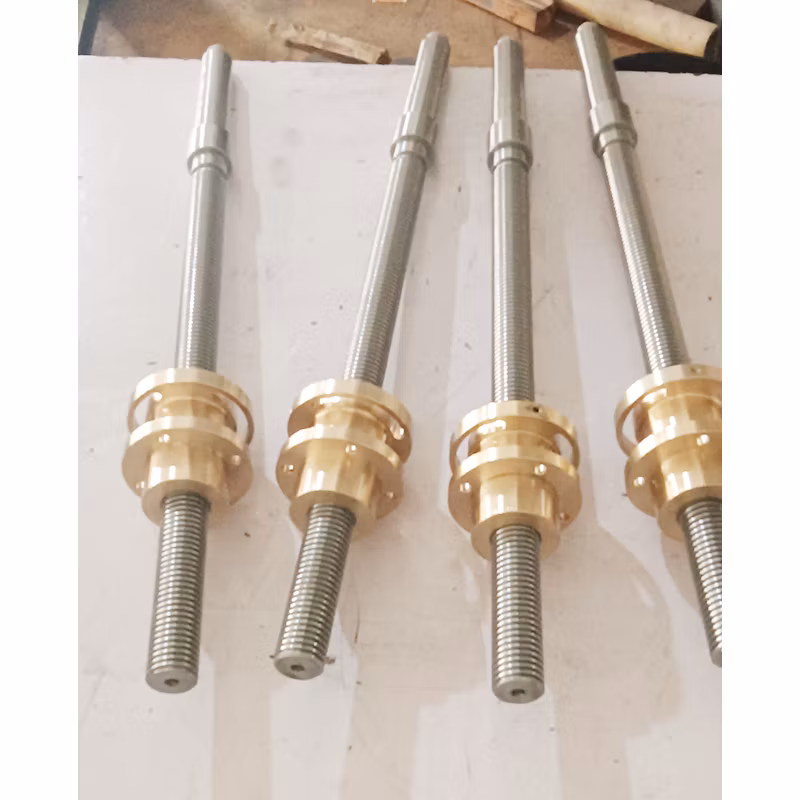 Factory Wholesale Low Price of Various Types of Trapezoid Ground Precision Rolled Linear Motion CNC Lead Ball Screw