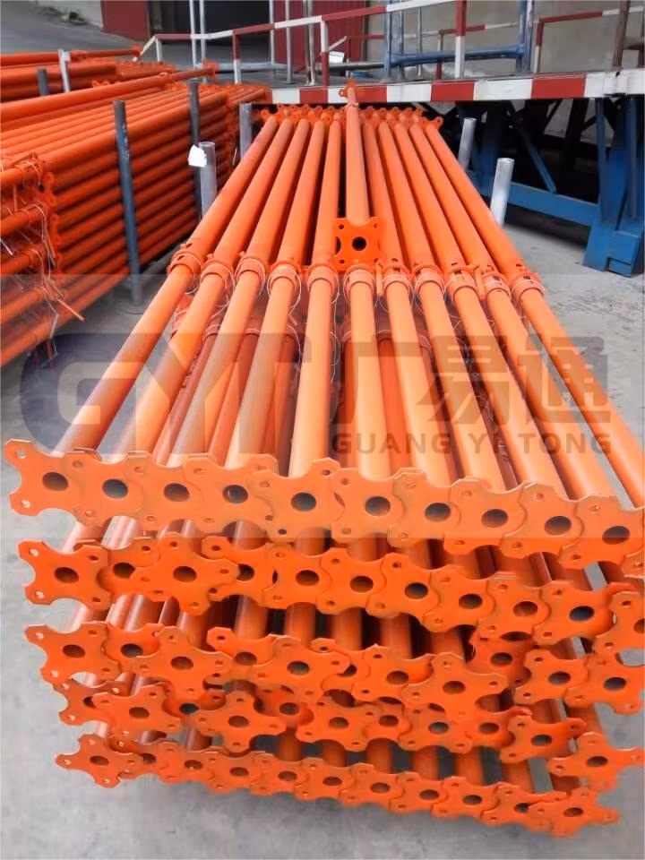 Adjustable Telescopic Scaffolding Construct Adjust Shoring Prop Scaffold Screw Hot DIP Galvanized Steel Acrow Jacks Prop Concrete Props Building Materials