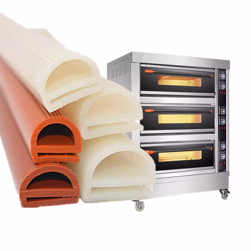 Smart Combi Oven Rubber Door Silicone Seal for for Oven, Steam, Cars, Cabinets, Doors and Windows