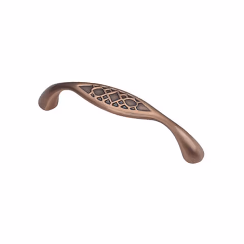 High Quality Zinc Alloy 96mm 128mm Arch Handle Furniture Accessories