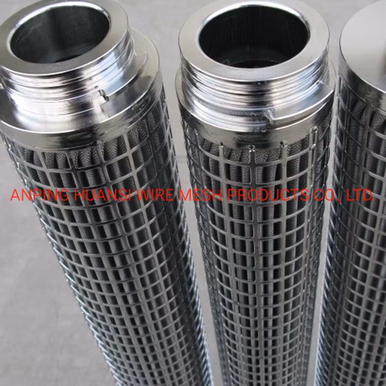 316L Stainless Steel Pleated Filter Element for Polymer Industry